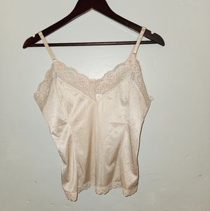 Vintage Bari Camisole Beige Nude 1970’s